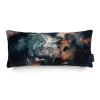 17 Patterns Cloudbusting Earth Blue Lumbar Cushion
