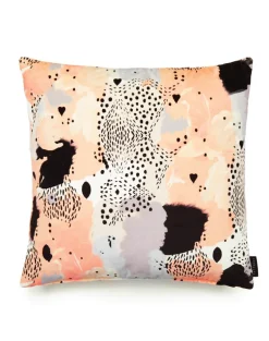 17 Patterns Leopard Love Peach Cushion