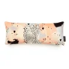 17 Patterns Leopard Love Peach Lumbar Cushion