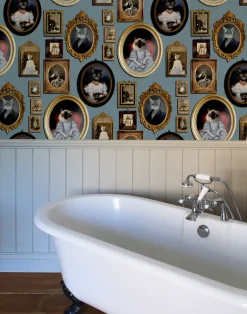 A Cavalcade of Cats, Blue