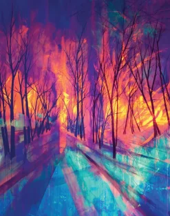 A Forest - Into the Trees, Night KL101-02