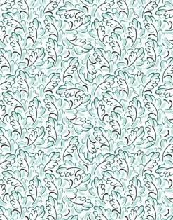 A Light Wind Green, Cotton/Linen