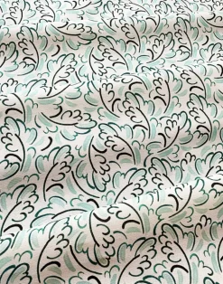A Light Wind Green, Cotton/Linen