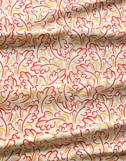 A Light Wind Red, Cotton/Linen
