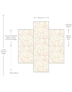 Abstract Blooms, Peach