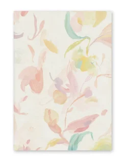 Abstract Blooms, Peach