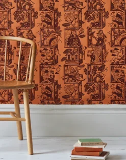 Albion, Orange/Mahogany