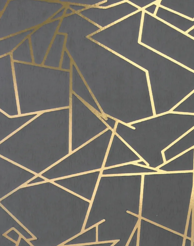 Angles, Gold & Lead Grey