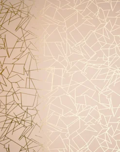 Angles, Gold & Nude Pink