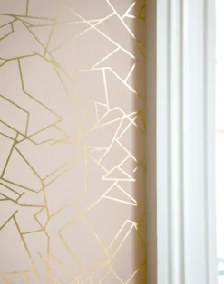 Angles, Gold & Nude Pink