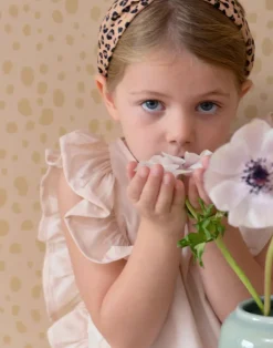 Animal Dots, Dusty Peach 142-02