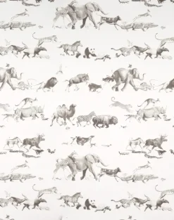 Animals, Charcoal on Bone