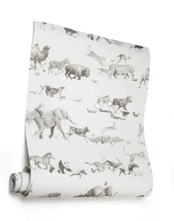 Animals, Charcoal on Bone