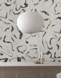 Aqueous Grasscloth, Ink