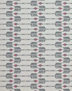 Arrows, Charcoal Pink