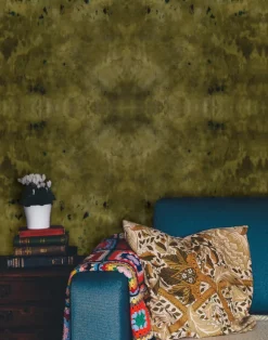 Avocado, Double Width Panels Pre-Pasted