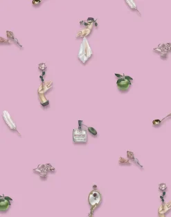 Belle Epoque Pink Wallpaper