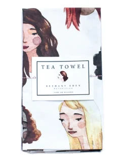 Bethany Eden Faces Tea Towel