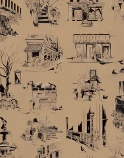 Bettie Toile, Toned Tan