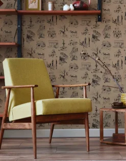 Bettie Toile, Toned Tan