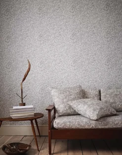 Bird Linen Fabric, Watercolor