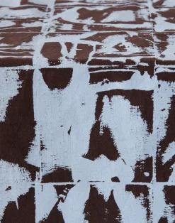 Bloc, Pale Blue - Linen Fabric