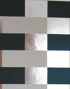 Block, Silver Navy White