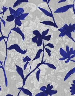 Blooming Damask Blue PL5002-2
