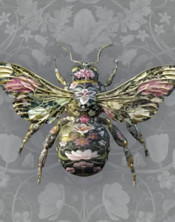 Bombus Botanicus in Grey