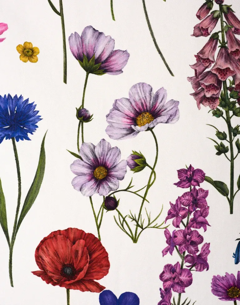 Botanica, Chalk - GOTS ECO Cotton Drill