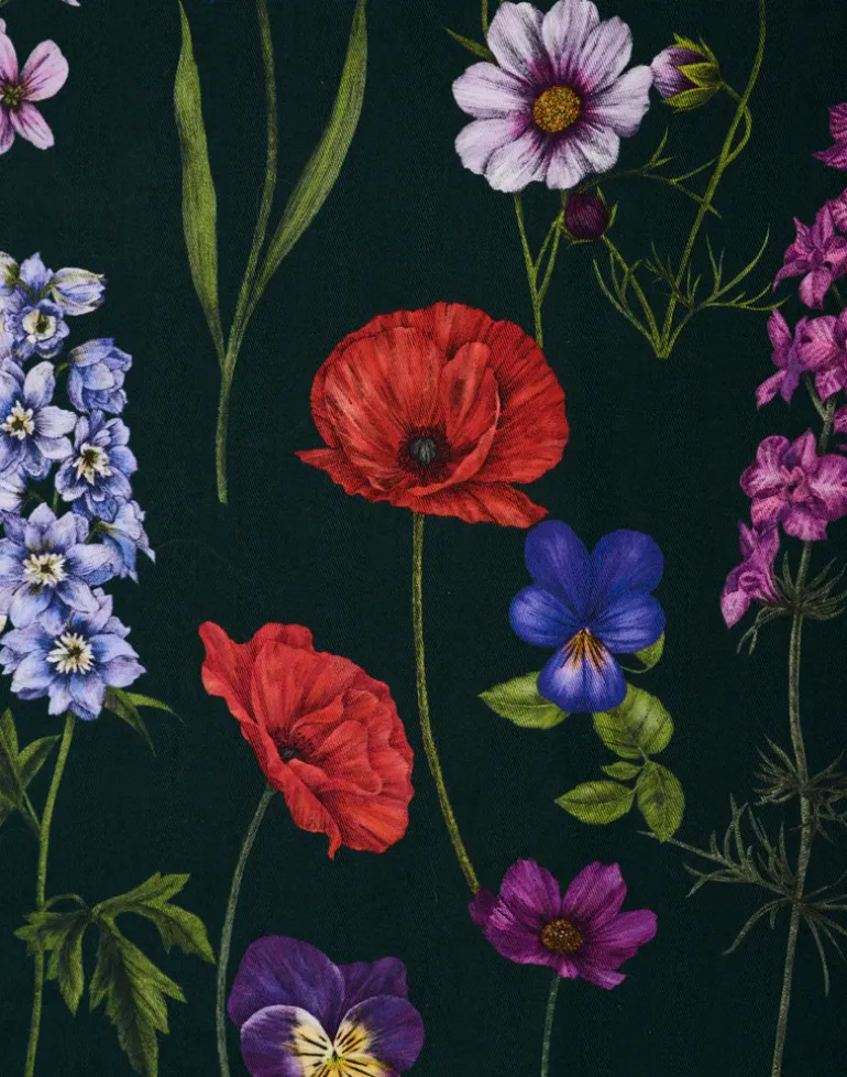 Botanica, Green - GOTS ECO Cotton Drill