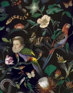 Botanical Night Wallfabric