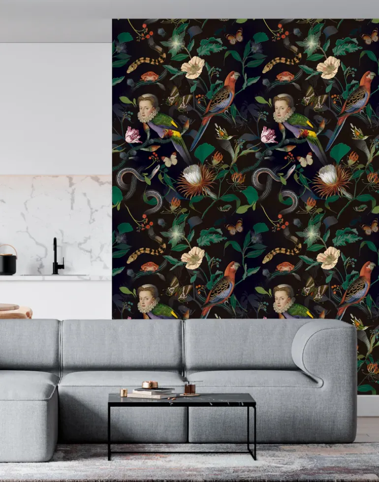 Botanical Night Wallfabric