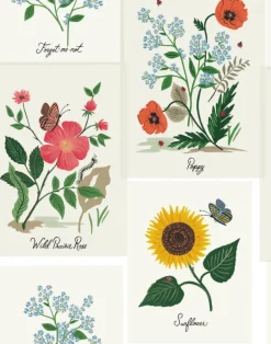 Botanical Prints White RP7334