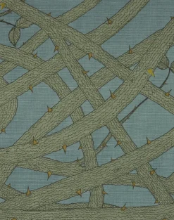 Brambleweb Linen Union Fabric, Dusk