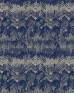 Brushed Herringbone, Blue