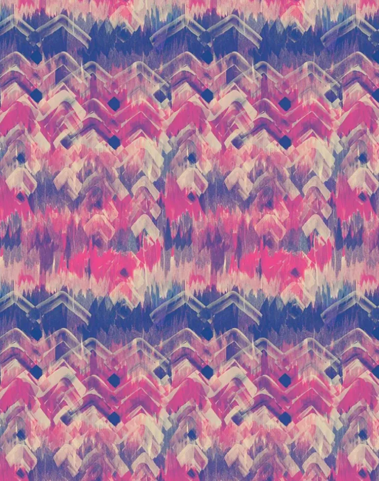 Brushed Herringbone, Pink