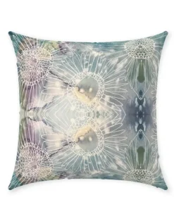 Bunglo Mountain Flower Double Sided Chambray Linen