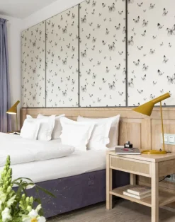 Butterfly Valley, White & Black