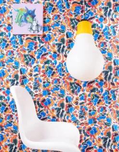 Camilla Red, Cotton/Linen