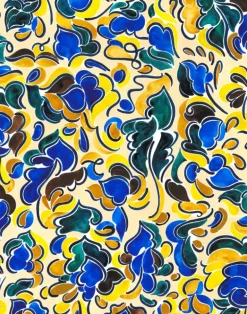 Camilla Yellow, Cotton/Linen