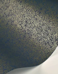 Champagne Dots, Metallic Gold & Navy RI5113