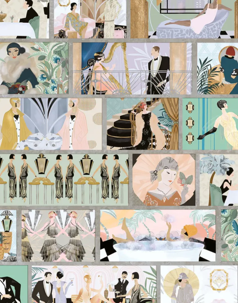 CHARLESTON TOWER PASTEL MULTI