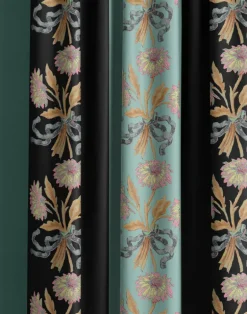 Chateau Stripe, Ink & Blue Fabric