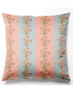 Chateau Stripe, Peach & Cloud Fabric