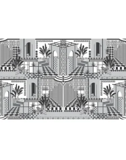 Chatelaine Mural, Black