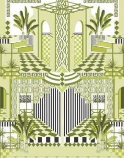 Chatelaine Mural, Chartreuse