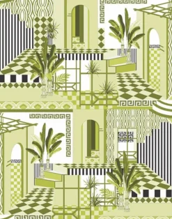 Chatelaine Mural, Chartreuse