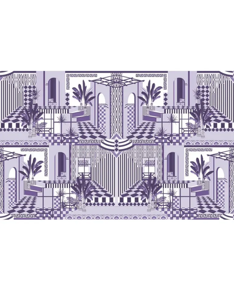 Chatelaine Mural, Lavender