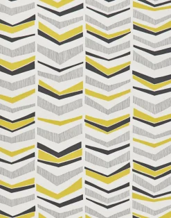 Chevron, Mustard Flower